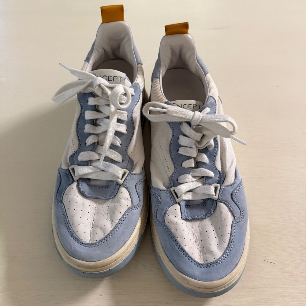 Oncept Mod 016 Playoff S23 Phoenix Blue Vapor Leather Suede Sneakers